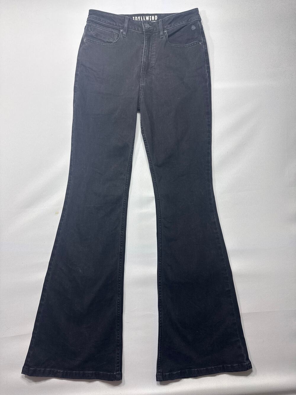 Idyllwind by M.Lambert Women's Flare Leg Stretch Black Jeans - Size 8 (27x31)‎